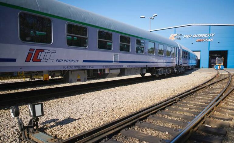 PKP Intercity Remtrak zrealizuje naprawy ponad 300 wagonów dla PKP Intercity