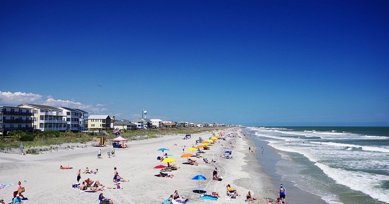 Folly Beach w Południowej Karolinie