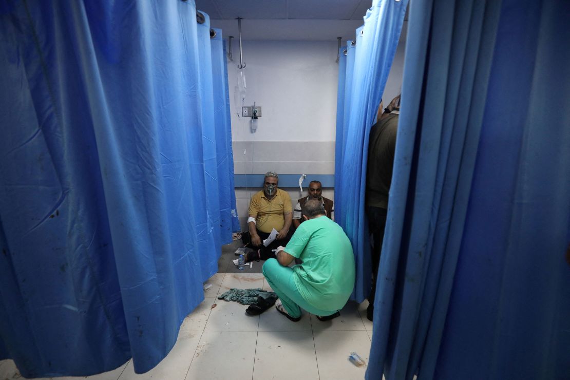 Część rannych w wyniku wybuchu została przewieziona do szpitala Al-Shifa w mieście Gaza.
