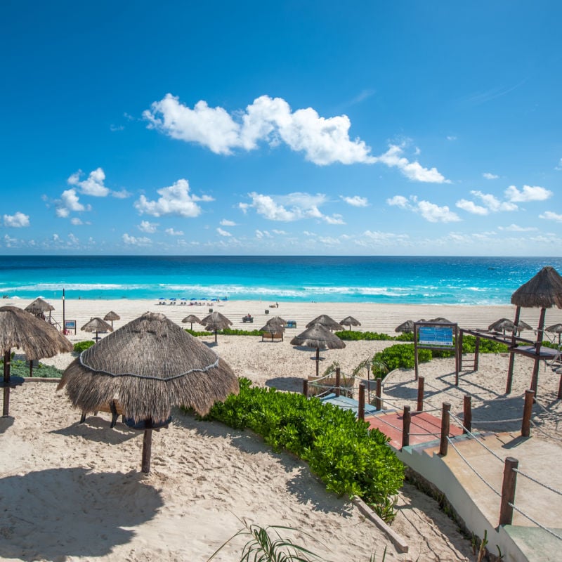 plaża w Cancun