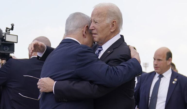 Biden został zlekceważony przez sojuszników z Bliskiego Wschodu, gdy świat arabski wrzał w związku z wybuchem szpitala w Gazie