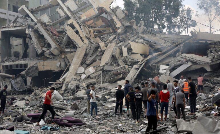 „Bezpieczne strefy” Gazy zbombardowane przez Izrael