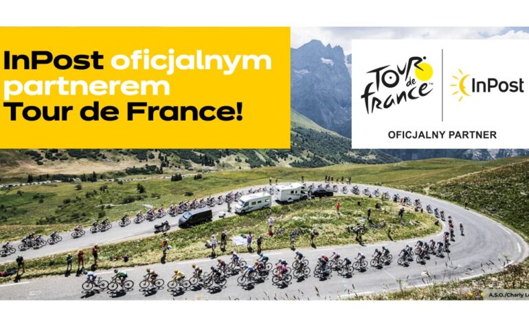 InPost Oficjalnym Partnerem Tour de France