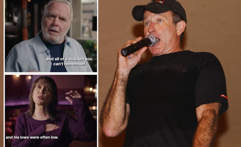 Przyjaciele Robina Williamsa wspominają uzależnienie aktora od narkotyków: zrobili z niego „potwora”