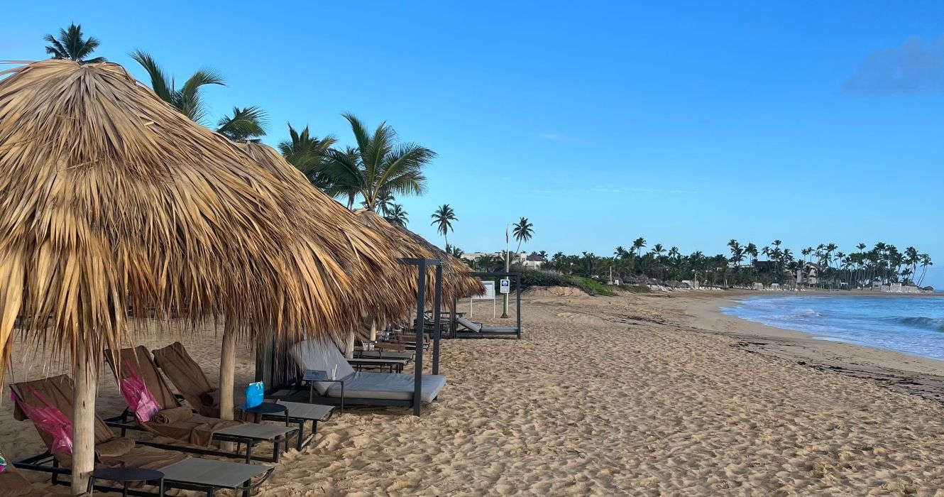 Domki plażowe na żywo w Aqua Punta Cana