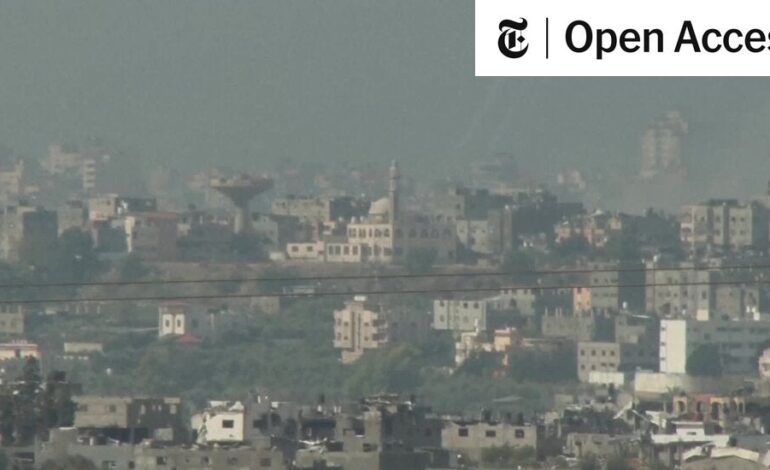 Wiadomości na żywo z wojny Izrael-Hamas: Izraelskie wideo stawia szpital w Gazie w centrum wojny informacyjnej