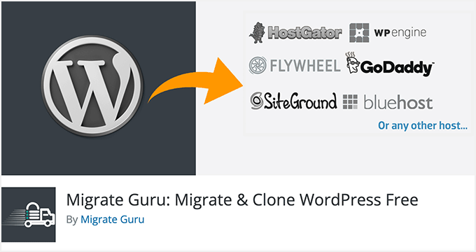 Wtyczka Migrate Guru dla WordPress