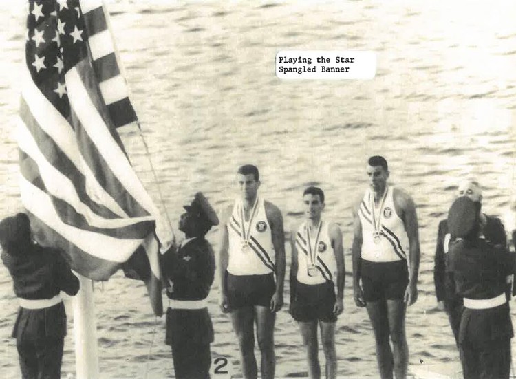 Ceremonia wręczenia medali w Tokio 1964