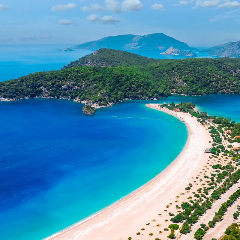 Indyk Blue Lagoon oludeniz na Riwierze Tureckiej