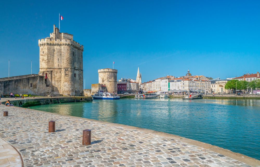La Rochelle, stary port we Francji