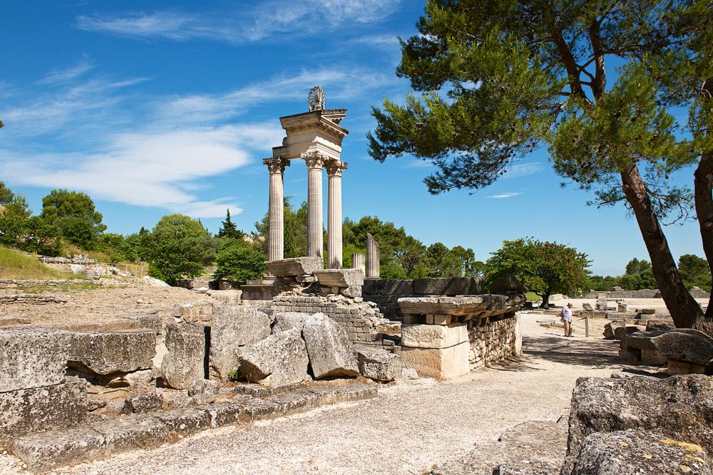 Stanowisko archeologiczne Glanum, Saint-Rémy de Provence, Francja