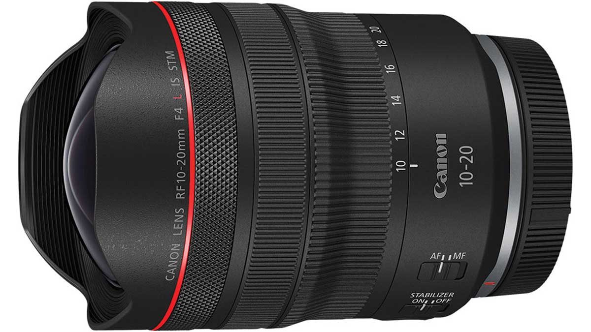 Canon RF 10-20MM F4 L IS STM