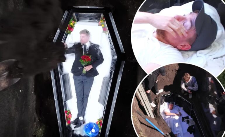 MrBeast płacze, gdy przez tydzień był pogrzebany żywcem: „Męka psychiczna”