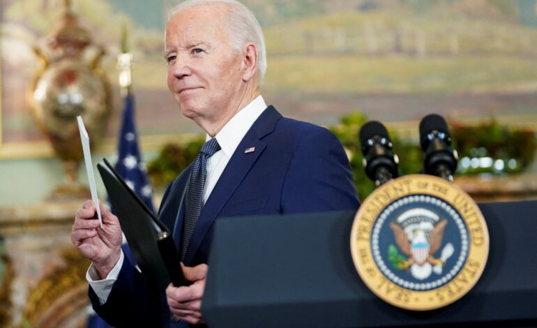 Biden pisze dwa różne listy na temat wojny w Gazie, odzwierciedlając swoich amerykańskich odbiorców |  Wiadomości o konflikcie izraelsko-palestyńskim