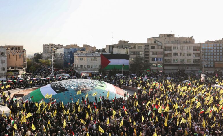 Tysiące ludzi zgromadziło się w całym Iranie, aby zaprotestować przeciwko śmierci w Gazie i ostro skrytykować Izrael i USA |  Wiadomości o konflikcie izraelsko-palestyńskim