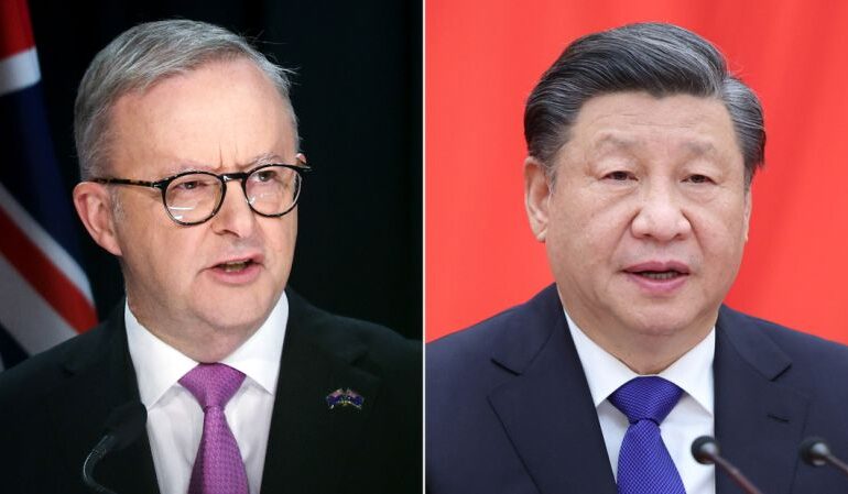 Australia-Chiny: Po siedmiu latach napięcia przywódca Albanese udaje się do Pekinu