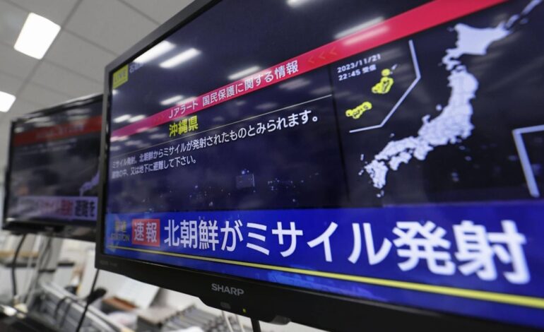 Japonia krótko ostrzega mieszkańców Okinawy w związku z północnokoreańską rakietą