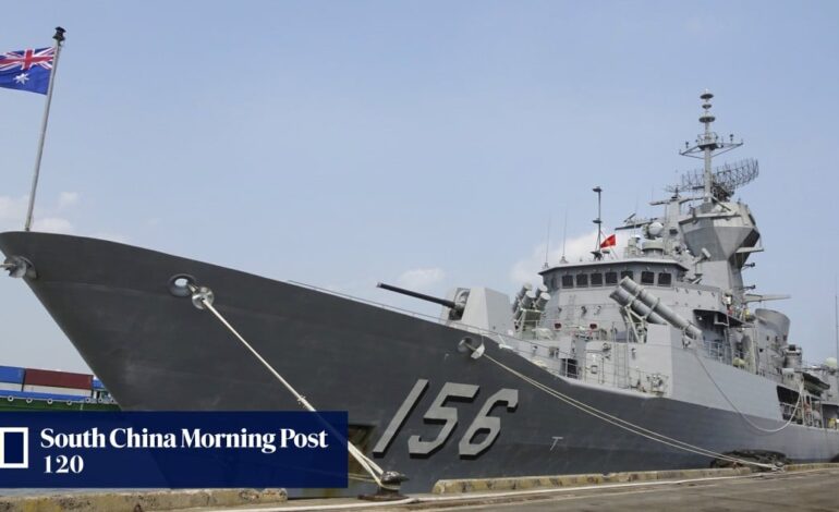 Australia oskarża chiński okręt wojenny o zranienie nurków marynarki wojennej impulsami sonaru na wodach Japonii