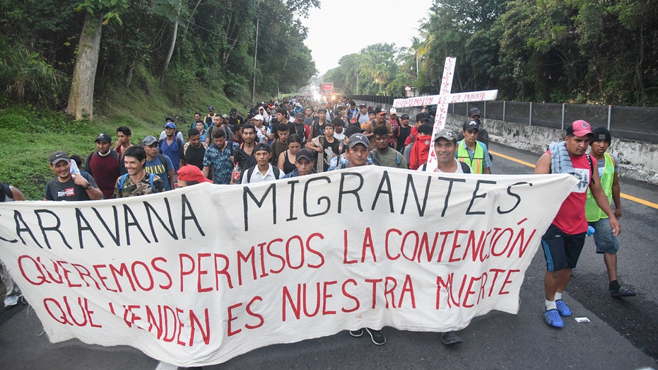Karawana migrantów w Meksyku