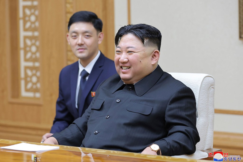 Przywódca Korei Północnej, Kim Dzong Un.