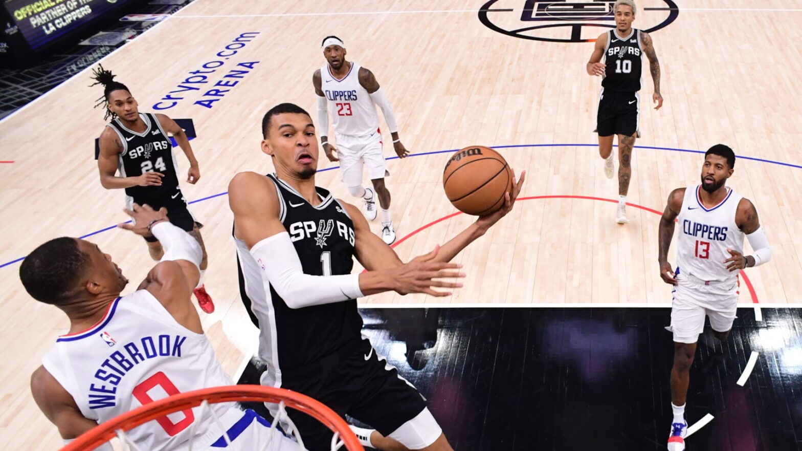 San Antonio Spurs kontra Los Angeles Clippers