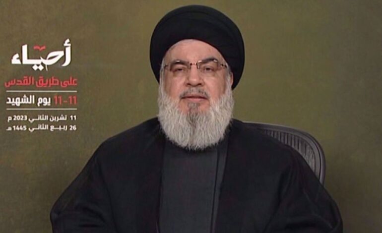 Izrael będzie w końcu zmuszony do ustąpienia w obliczu frontu oporu: Nasrallaha