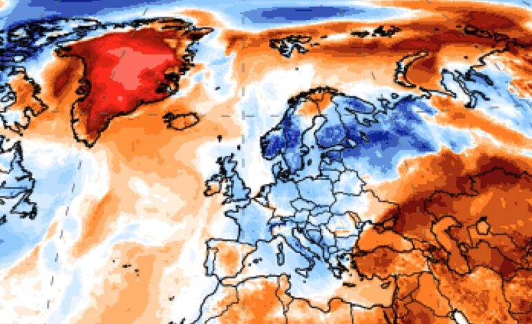 Na Grenlandii jest dużo cieplej niż w Polsce. Zamiast zimy przyszła wiosna. Jak to możliwe?