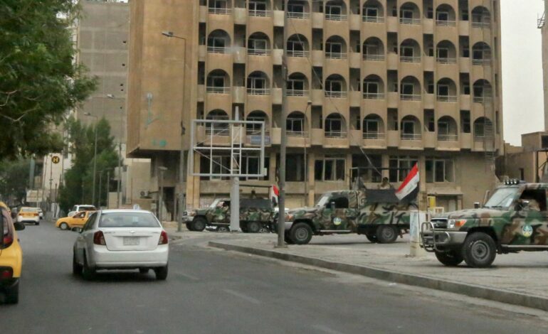 Rakiety wystrzelone w stronę ambasady USA w zielonej strefie Iraku |  Wiadomości o konflikcie izraelsko-palestyńskim