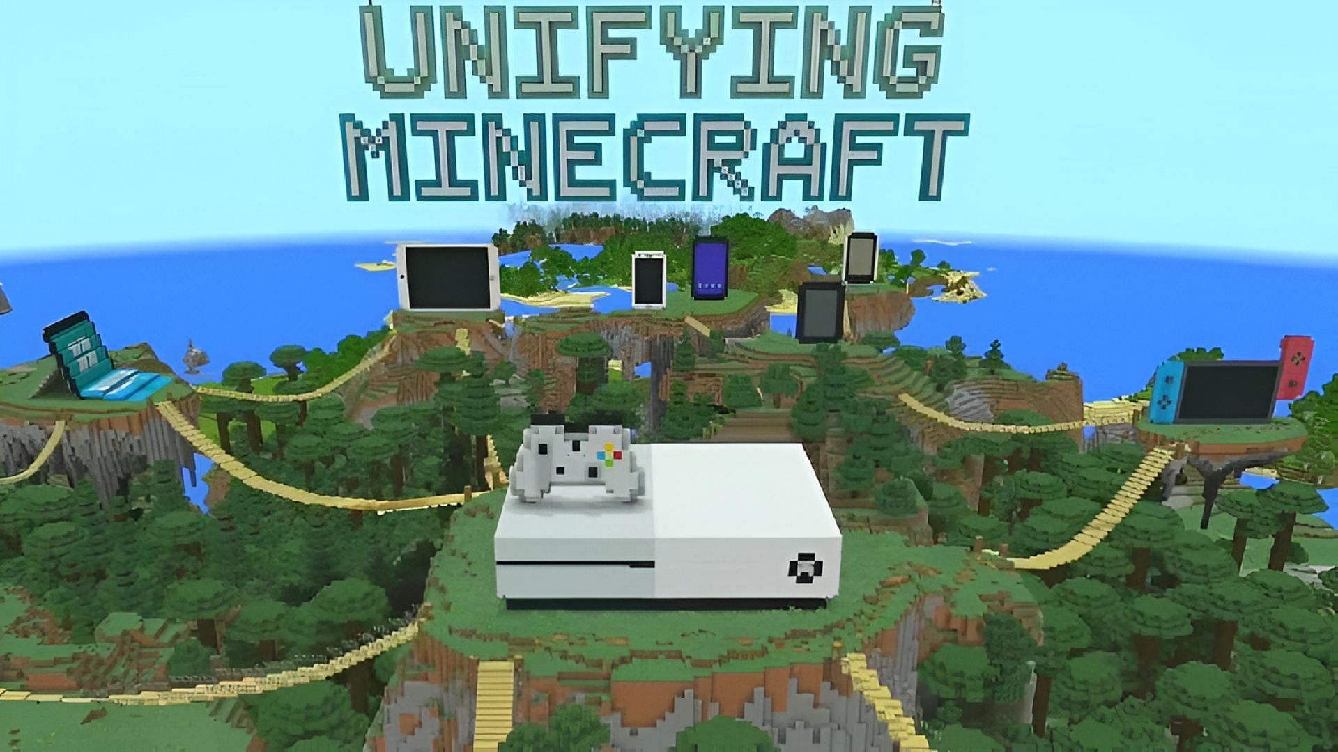 Funkcjonalny i prosty, wieloplatformowy tryb wieloosobowy w Minecraft Bedrock (zdjęcie za pośrednictwem Mojang)