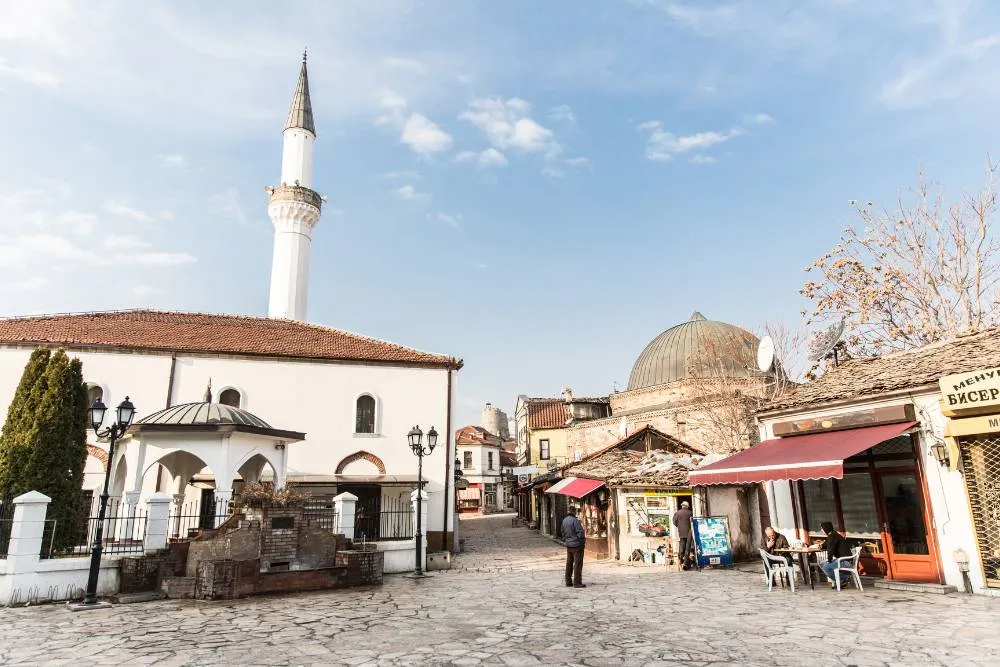 Bazar Starego Miasta w Skopje — Getty Images