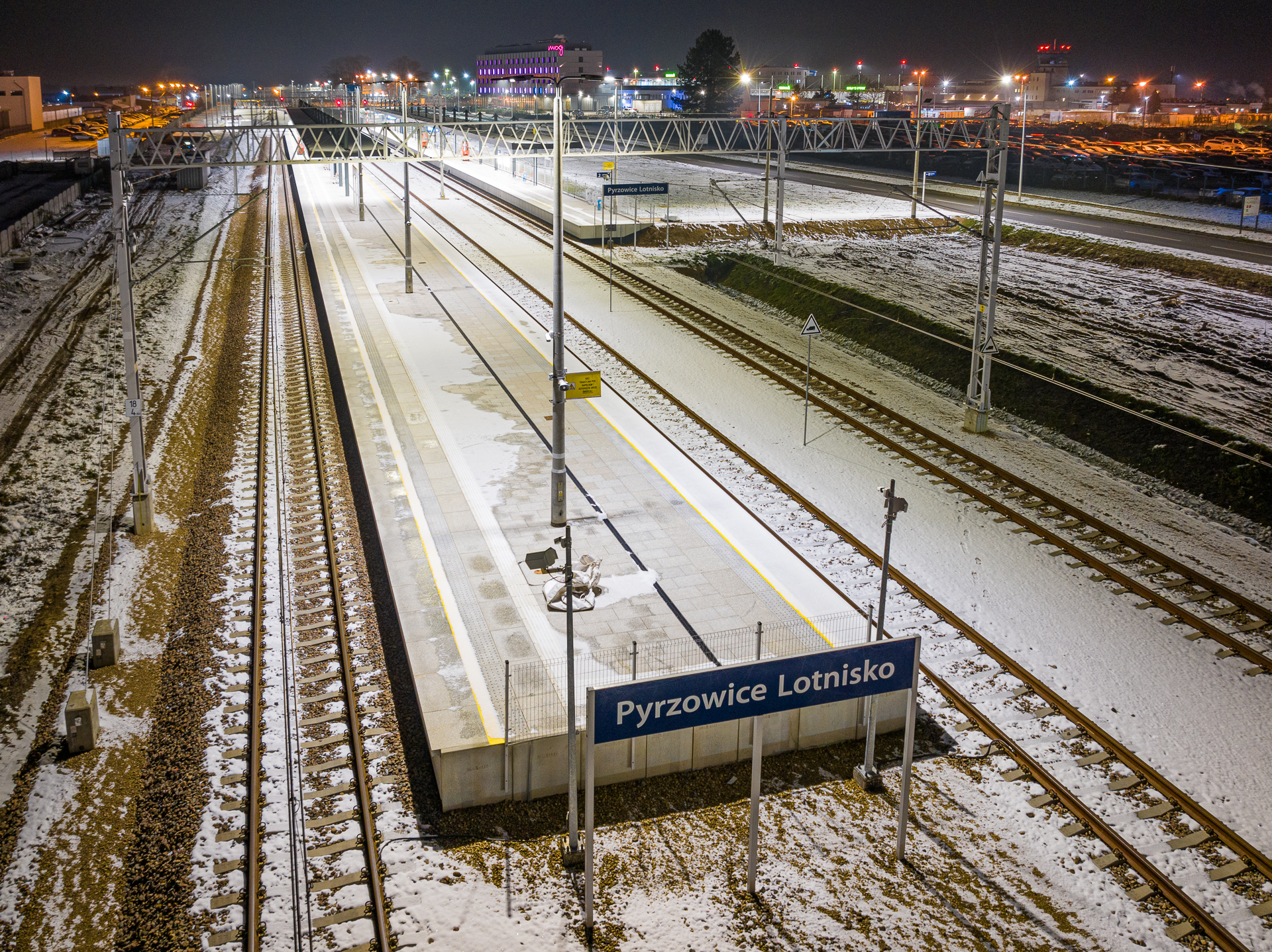 Dworzec Pyrzowice Lotnisko (fot. Piotr Adamczyk/Katowice Airport)