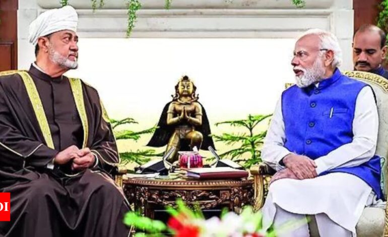 Narendra Modi: Premier Modi i sułtan Omanu omawiają kryzys w Gazie, opowiadają się za rozwiązaniem dwupaństwowym jako rozwiązaniem |  Wiadomości z Indii