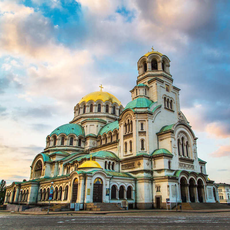 Katedra Aleksandra Newskiego, Sofia, Bułgaria, Europa Wschodnia, Półwysep Bałkański