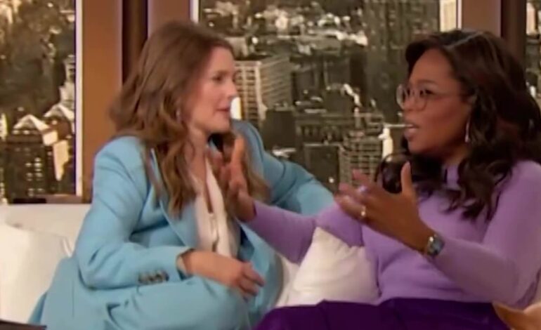 Oprah Winfrey omawia znaczenie nawiązania kontaktu z publicznością w studiu w programie The Drew Barrymore Show