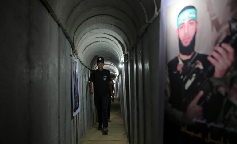 Wojna izraelsko-palestyńska: Palestyńczyk twierdzi, że żołnierze wysłali go do tunelu Hamasu obwieszonego bombami
