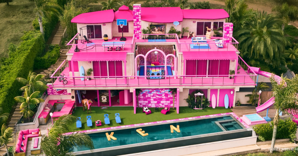 Dom marzeń Barbie w Malibu