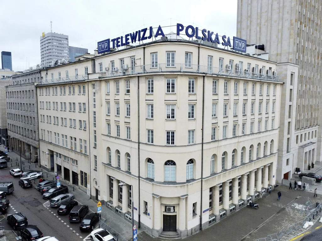 Budynek TVP przy pl. Powstańców Warszawy