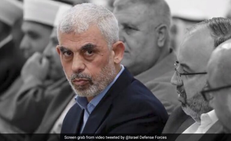 Izrael zbliża się do założyciela Hamasu Yahyi Sinwara