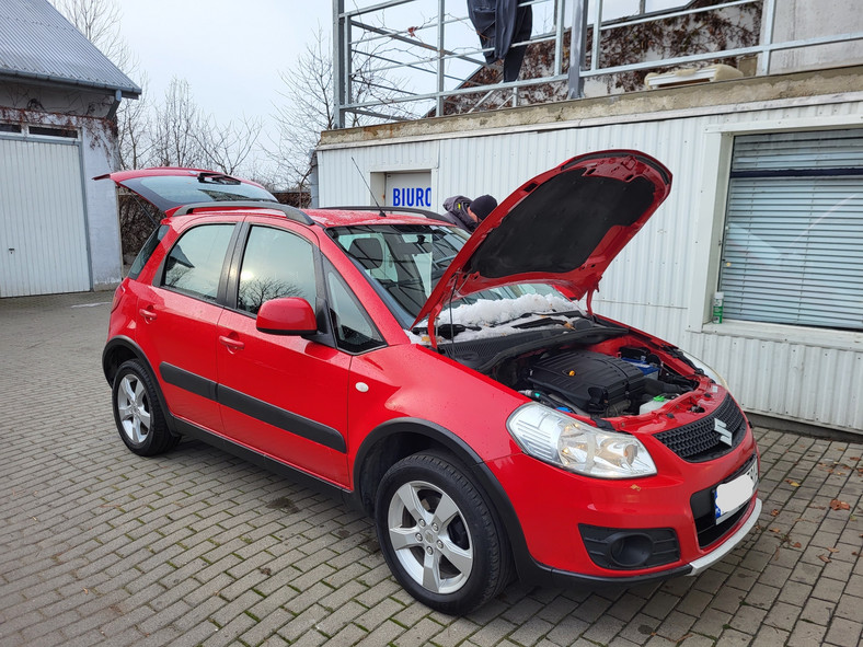 Suzuki SX4 przyjechało z Finlandii