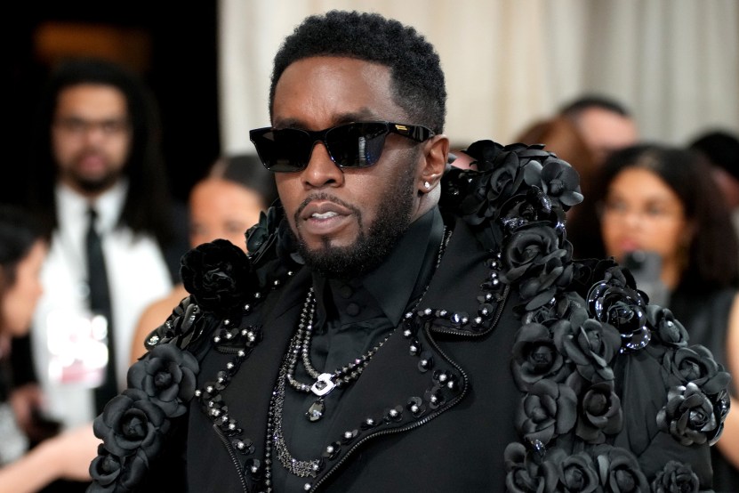 NOWY JORK, NOWY JORK – 01 MAJA: Sean „Diddy” Combs uczestniczy w obchodach gali Met 2023 