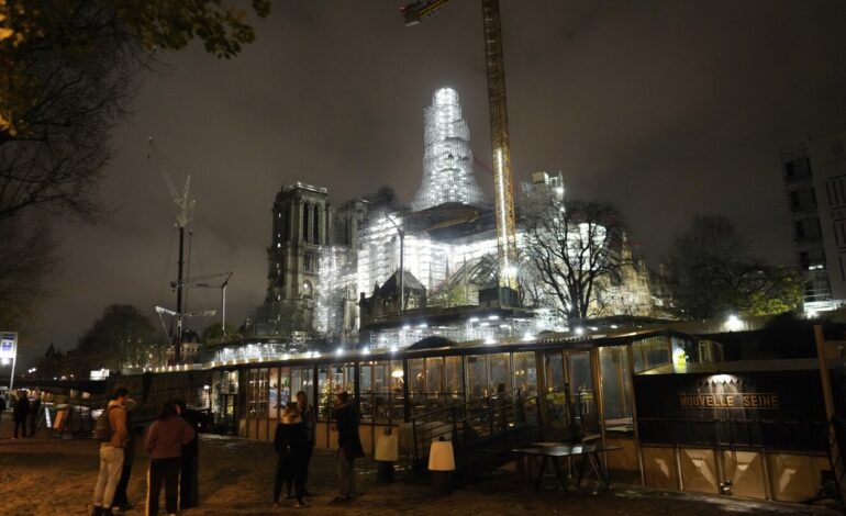 Kamień milowy dla Notre Dame: 1 rok do ponownego otwarcia katedry dla zwiedzających po niszczycielskim pożarze