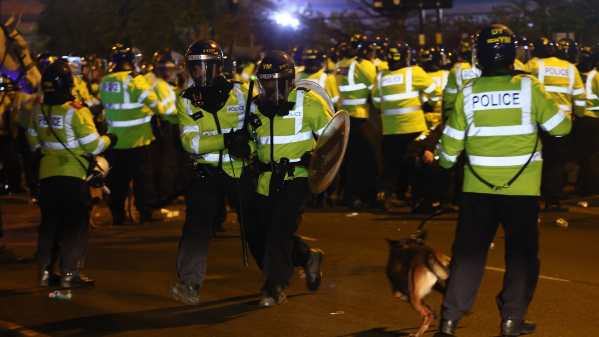 Birmingham. Zamieszki przed meczem Legii. 39 osób zatrzymanych