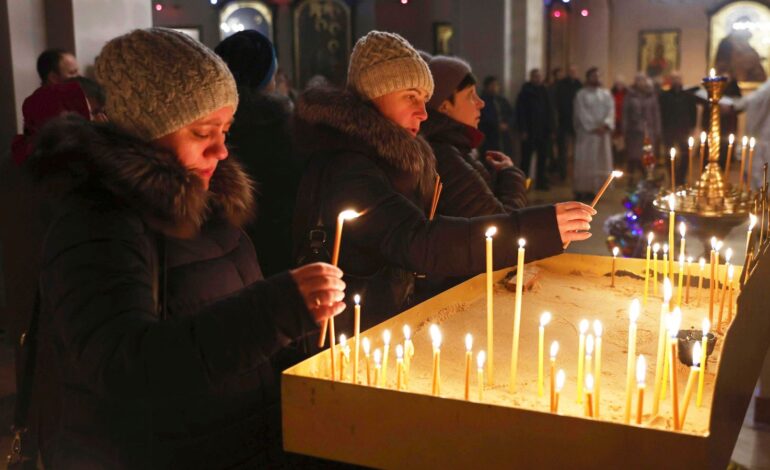 Ukraina po raz pierwszy będzie obchodzić Boże Narodzenie 25 grudnia |  Wiadomości ze świata