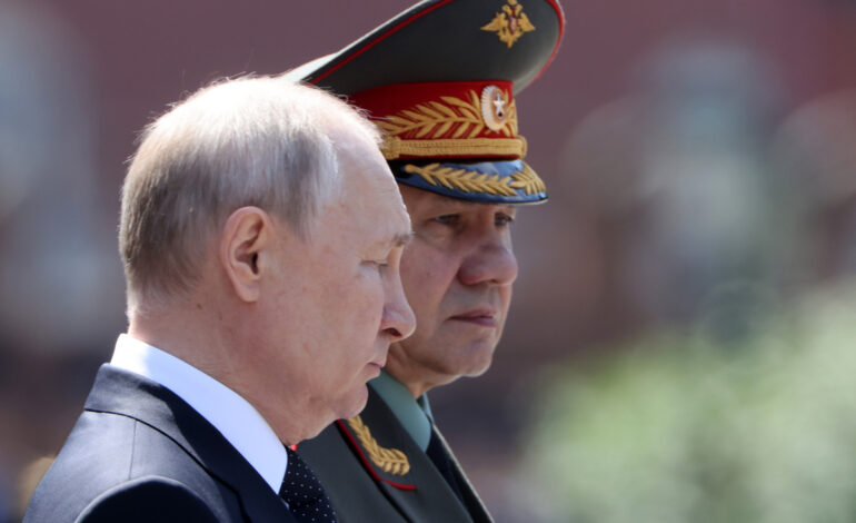 Minister obrony Rosji stwierdza, że ​​kluczowy cel na Ukrainie został „pomyślnie zrealizowany”