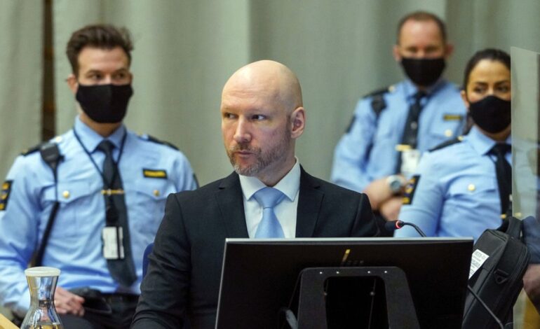 Masowy zabójca próbuje pozwać Norwegię za rzekome naruszenie praw człowieka
