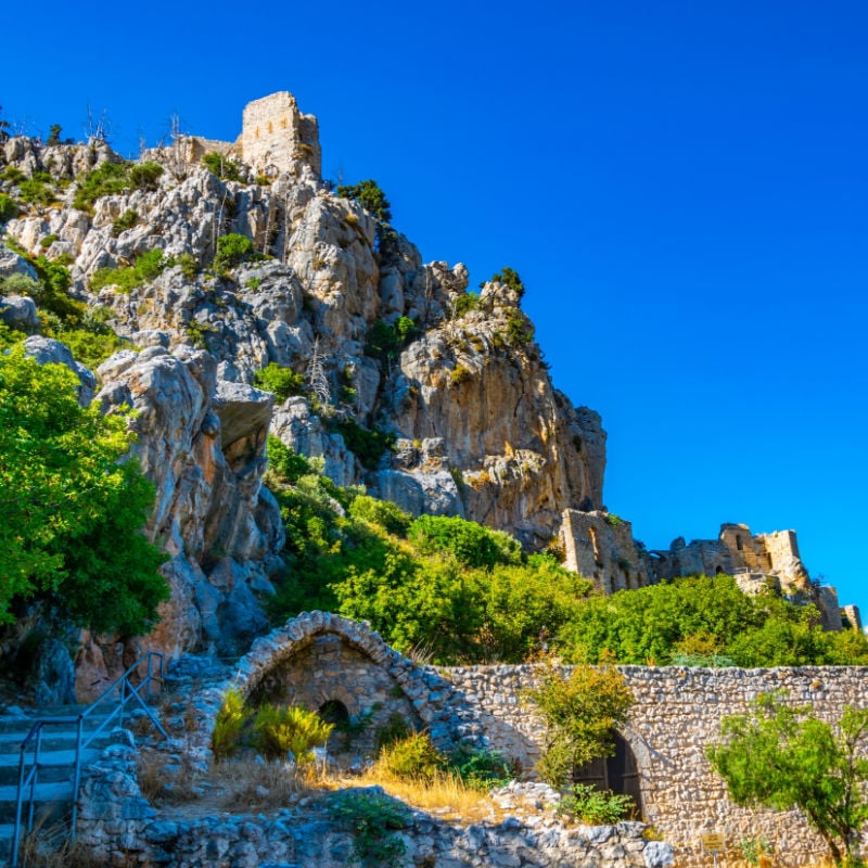 Zamek Świętego Hilariona na Cyprze Północnym