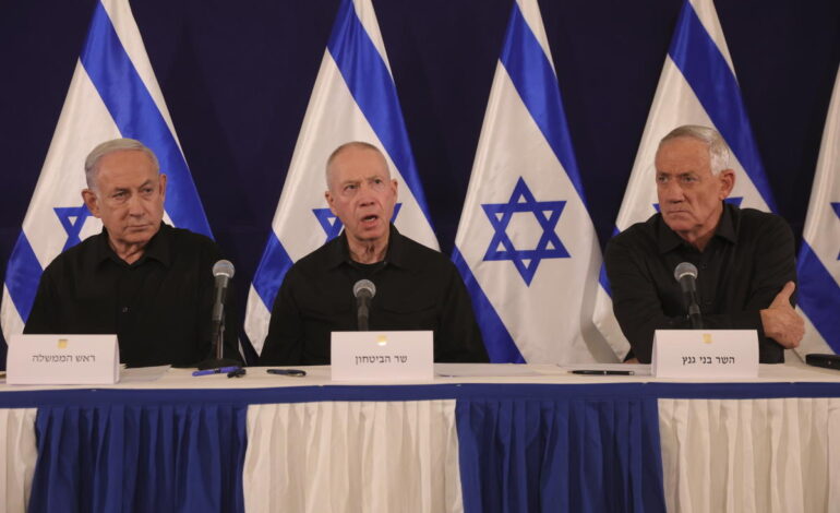 W miarę narastania presji izraelski minister proponuje plan dla powojennej Strefy Gazy