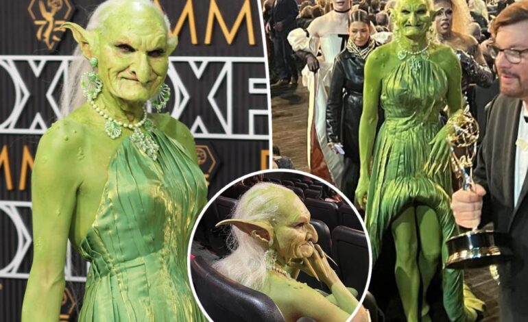Kim był zielony goblin trollujący po czerwonym dywanie rozdania nagród Emmy 2024?