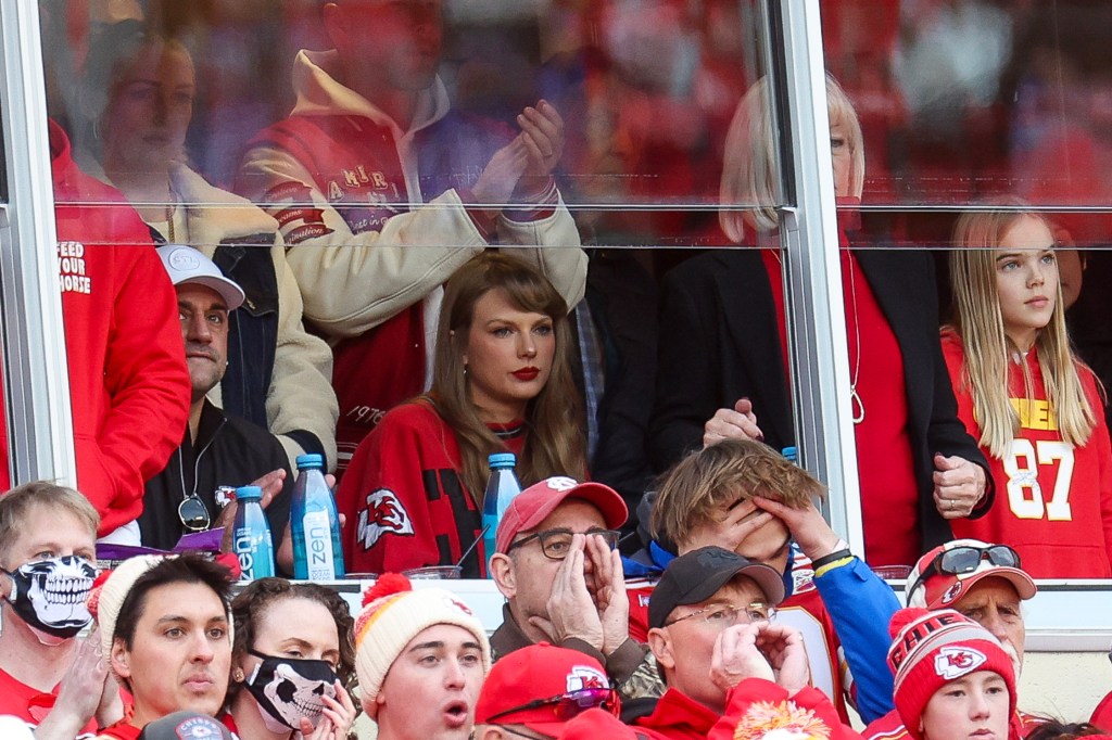 Taylor Swift na meczu Kansas City Chiefs.