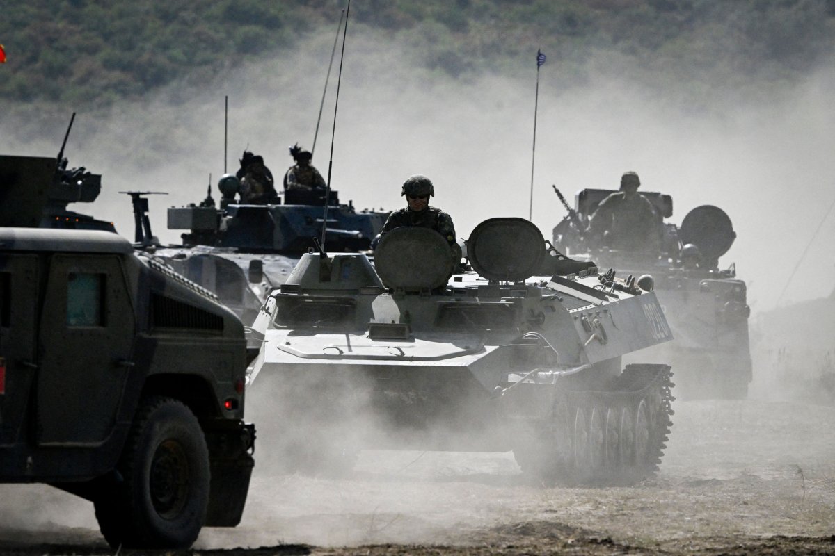Żołnierze biorą udział w ćwiczeniach NATO w Bułgarii